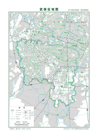  武侯区标准地图