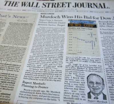 默多克版《华尔街日报》明推体育新闻 