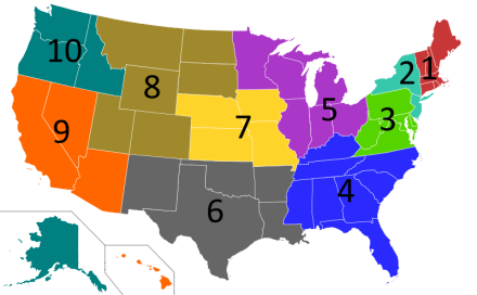 区域分局的管辖范围