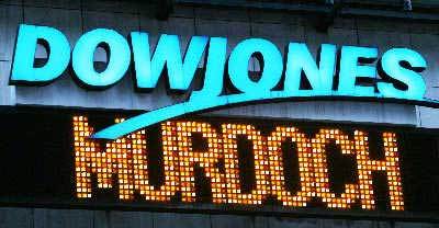 “道·琼斯”大牌下，默多克名字在闪烁 