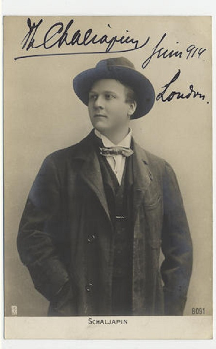 俄罗斯男低音F.Chaliapin（1873-1938）