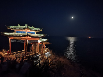 烟台山公园的元宵节