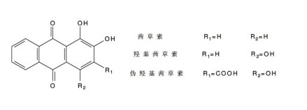 蒽醌类茜草素型