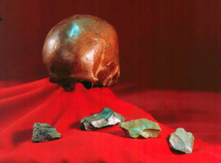 资阳人头骨化石