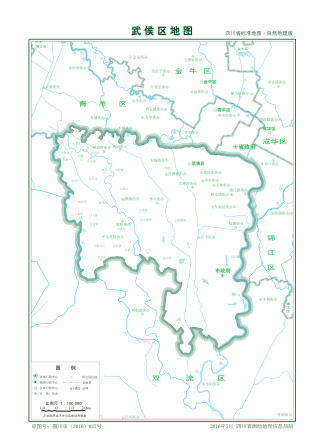  武侯区标准地图