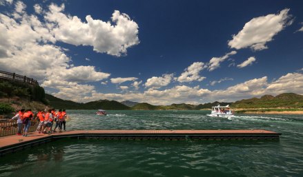 易水湖景区老子峰码头