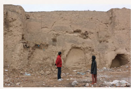 固原古城遗址墙体