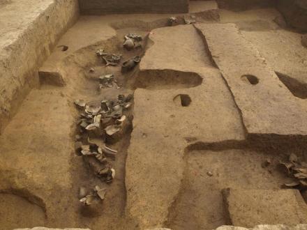 马兰嘴遗址发掘图