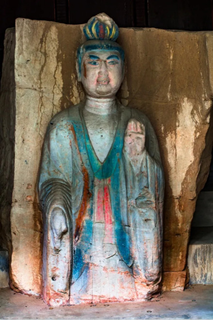 道教造像长生保命天尊1号龛