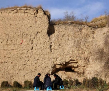 固原古城遗址墙体