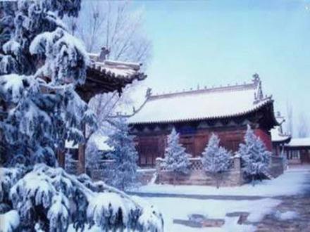 雪中释迦寺