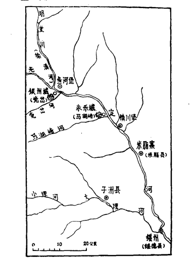 银州故城位置图