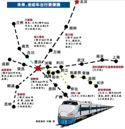 渝怀铁路区位环境