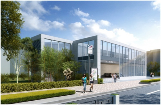 绣衣站4号口及2号风亭