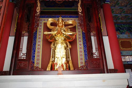 洗马林玉皇阁韦驮像