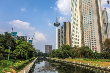 沈阳南运河带状公园