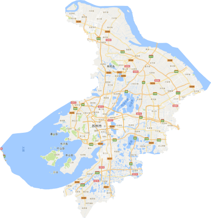 苏州市电子地图