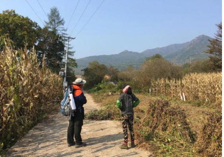 下古城子城址远景