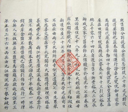 徽州盐商文书（见王振忠主编《徽州民间珍稀文献集成》第24册） 