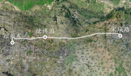 郑开城际铁路线路走向图