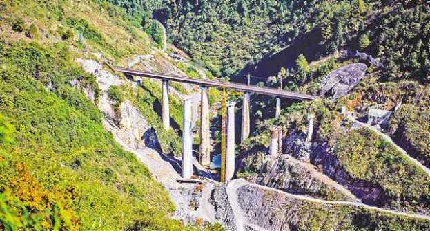 过境酉阳铁路桥