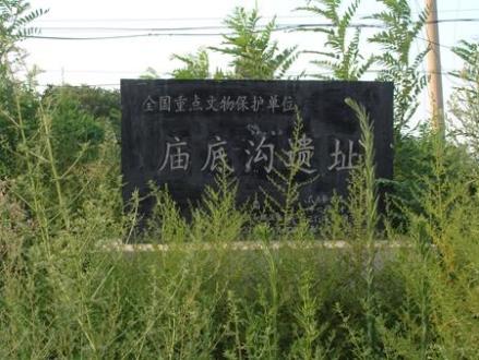 庙底沟遗址文保立碑