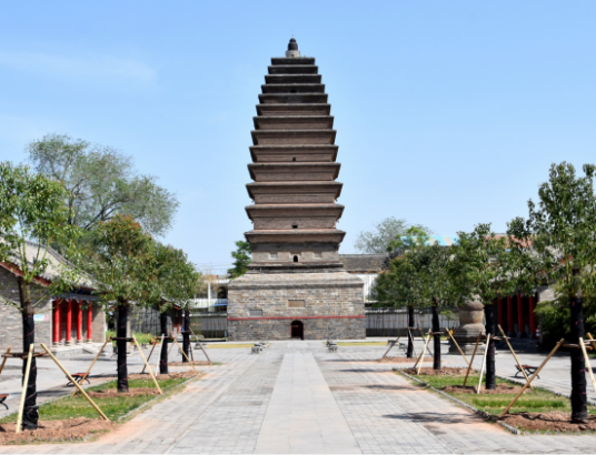 天宁寺三圣塔 天宁寺三圣塔