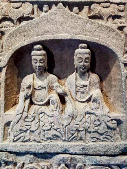 释迦、多宝二佛并坐像
