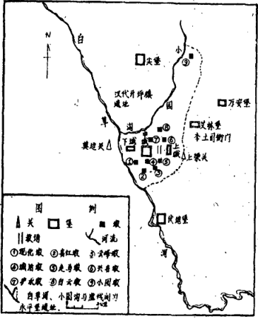 永平堡古城位置图