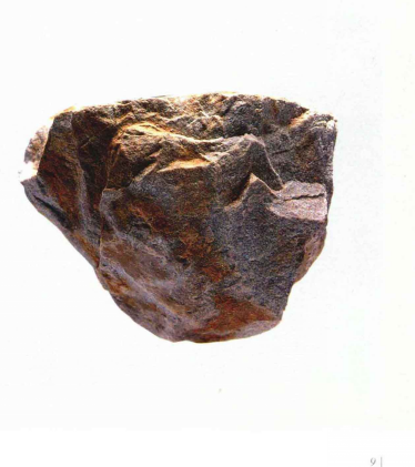 上马坎遗址出土石双刃砍砸器