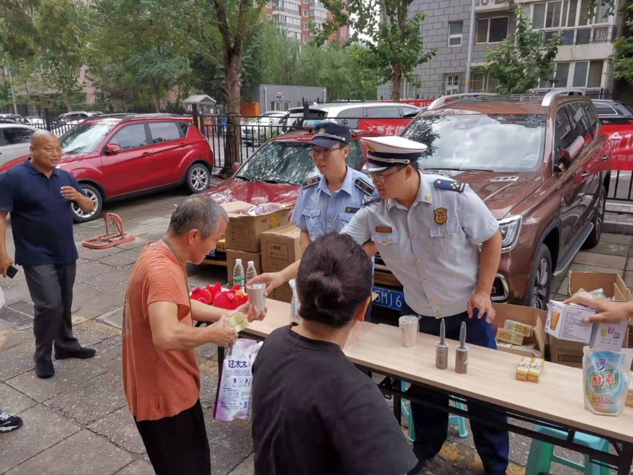 马家堡街道社区公益活动