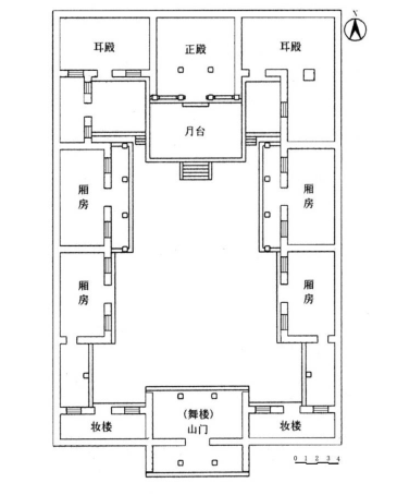 薛庄玉皇庙平面图