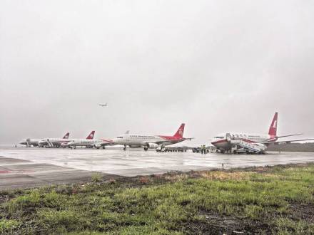 万州五桥机场停机坪