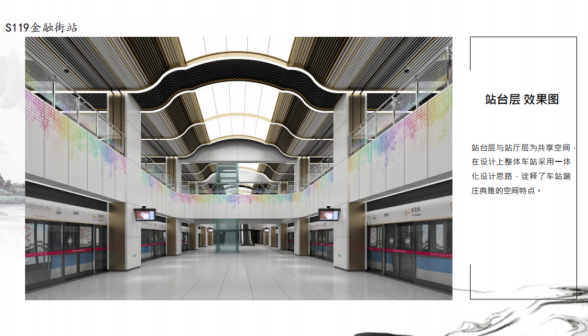 金融街站站台层