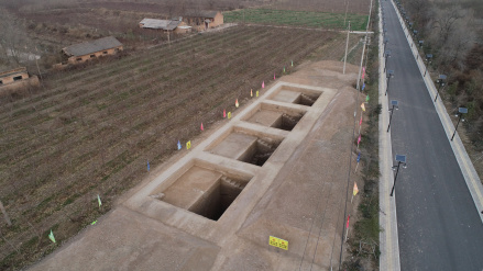 2022年蒲州故城遗址二号发掘区