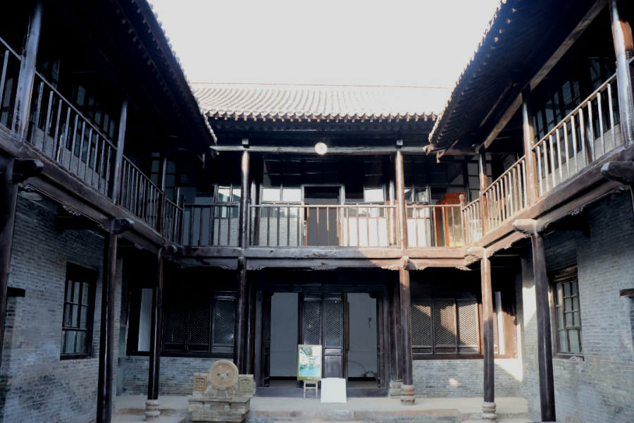 后院北楼与东西配楼