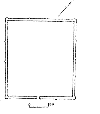 嘎呀河城址实测图