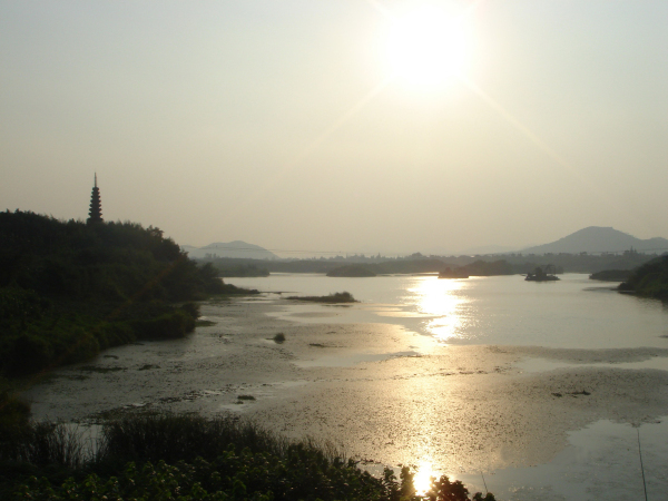 安吉永安寺塔景色