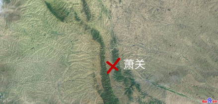 萧关卫星图片 