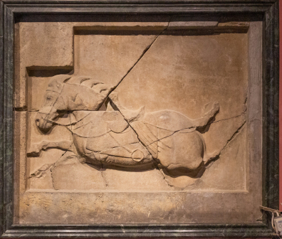 昭陵六骏——白蹄乌