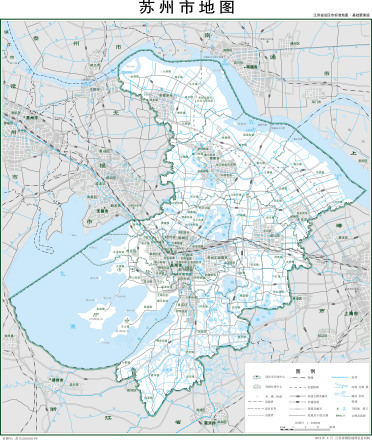  苏州市标准地图（要素版）