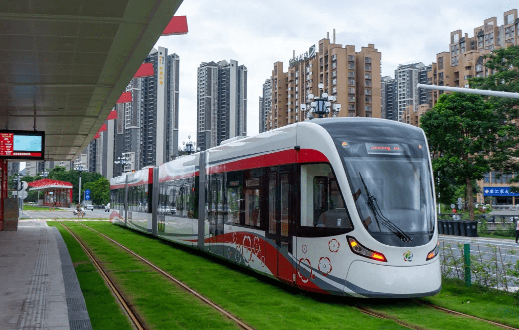 沈阳浑南有轨电车1号线列车