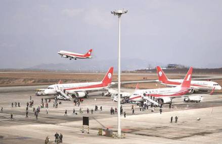 万州五桥机场停机坪