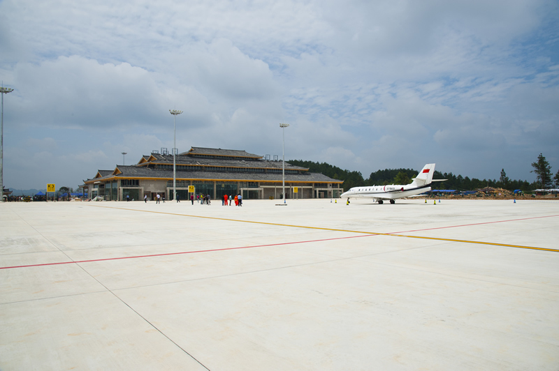 凯里黄平机场民航站坪