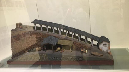 宜兴窑址前墅龙窑模型