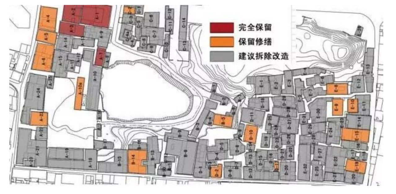 愚园（胡家花园）保护规划图 