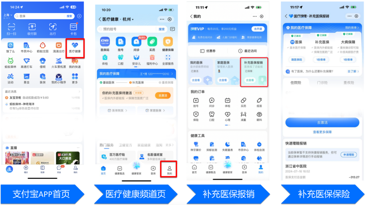 意外伤害医疗保险金