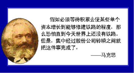 马克思谈资本集中