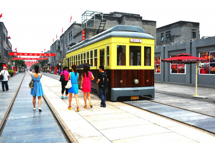 北京前门有轨电车