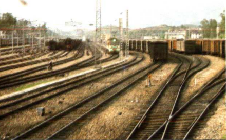 漳平站拥有22条股道